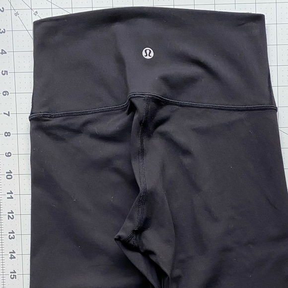 lululemon athletica Pants - Lululemon cropped leggings size 4 high wasted